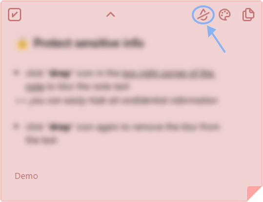 Image showing how to remove the text blur effect
